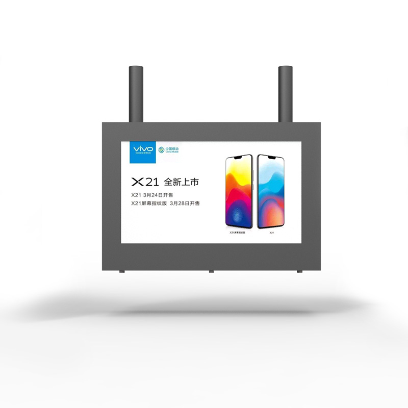 55寸双面屏吊挂户外广告机